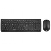 Everest PRESTY KM-62 Siyah Kablosuz Q Multimedia Klavye + Mouse Set